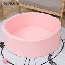 Load image into Gallery viewer, Infant Shining Sponge Ocean Ball Pool 5CM Thickness Fence Diameter 80CM/31IN Suede Ball Pool Anti-skid Indoor Game Pool