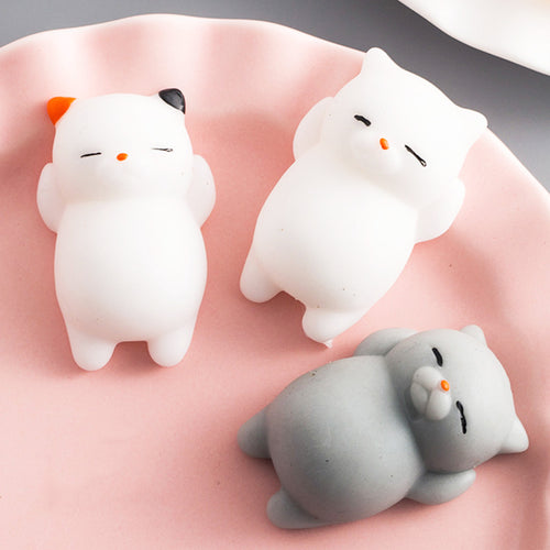 Squishy toys colorful change Antistress Ball cat/seal/fox/pig/sun Squeeze cute Amimal squishes slow rising Stress Relief Kawaii