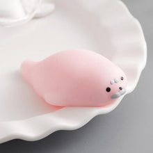 Load image into Gallery viewer, Squishy toys colorful change Antistress Ball cat/seal/fox/pig/sun Squeeze cute Amimal squishes slow rising Stress Relief Kawaii