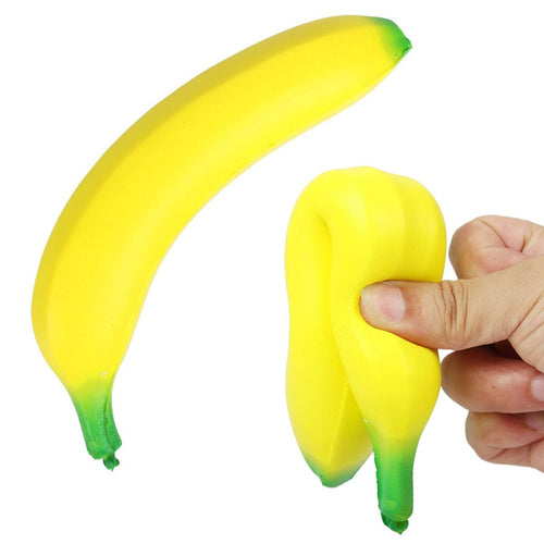 Fruit Squishy Jumbo Slow Rising Squishies Scented Cute Squishy Banana Stress Relief Squish Squeeze Popular Funny Gags Toys